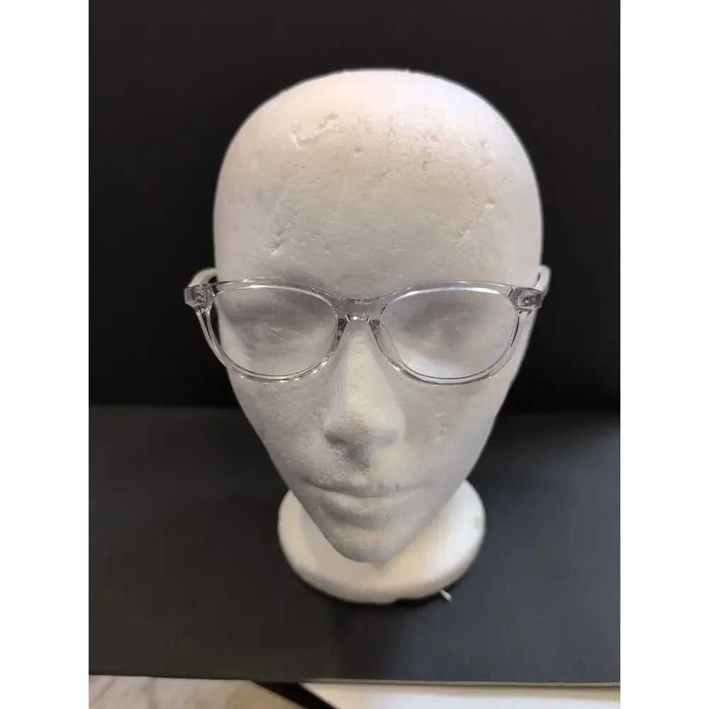 Puma Kids Glasses Frames PJ0022S 005 Clear White Round Frames 47 15 130